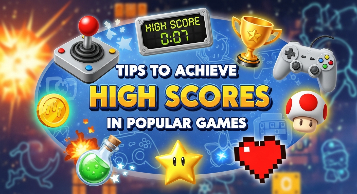Tips to Achieve High Scores in Popular Games